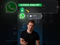 WhatsApp AI Agent analyzes Google Sheets, n8n tutorial without coding #n8n
