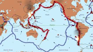 Plate Tectonics Chart  Volcano and Earthquake