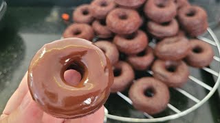 Receita Mini Cake Donuts Chocolate