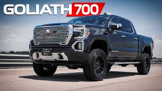 GOLIATH 700 // SUPERCHARGED Chevy and GMC Trucks by Hennessey!