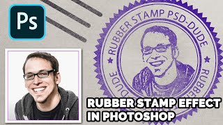 How to Make A Rubber Stamp Effect in Photoshop