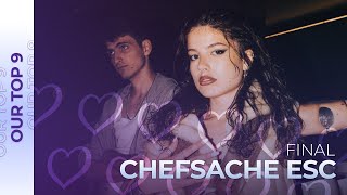 CHEFSACHE ESC 2025 (Germany) | Final | OUR TOP 9