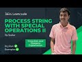 3614. Process String with Special Operations II | Leetcode Weekly Contest 458 | String, Reverse iter