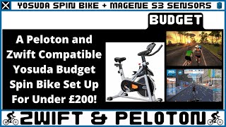 🚴‍♂️ A Peloton and Zwift Compatible Yosuda Budget Spin Bike Set Up For Under £200 🚴‍♂️