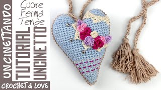 How to Crochet a Heart (subtitles in English and Spanish)