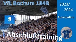 Abschlußtraining VfL Bochum vor dem Union Spiel