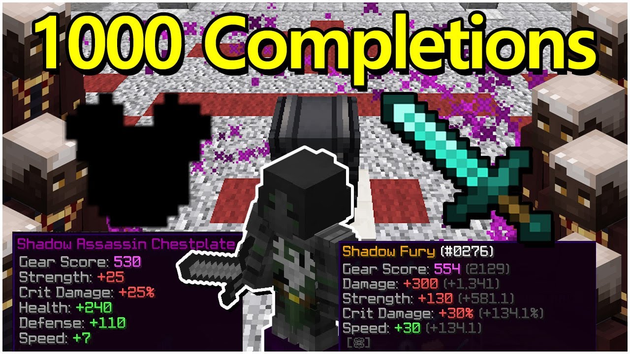 I Ran Floor 5 1 000 Times Hypixel Skyblock Dungeons Youtube