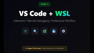 VS Code + WSL Setup 2025: Remote Debugging + Essential Extensions | Zero to Hero Ep.4