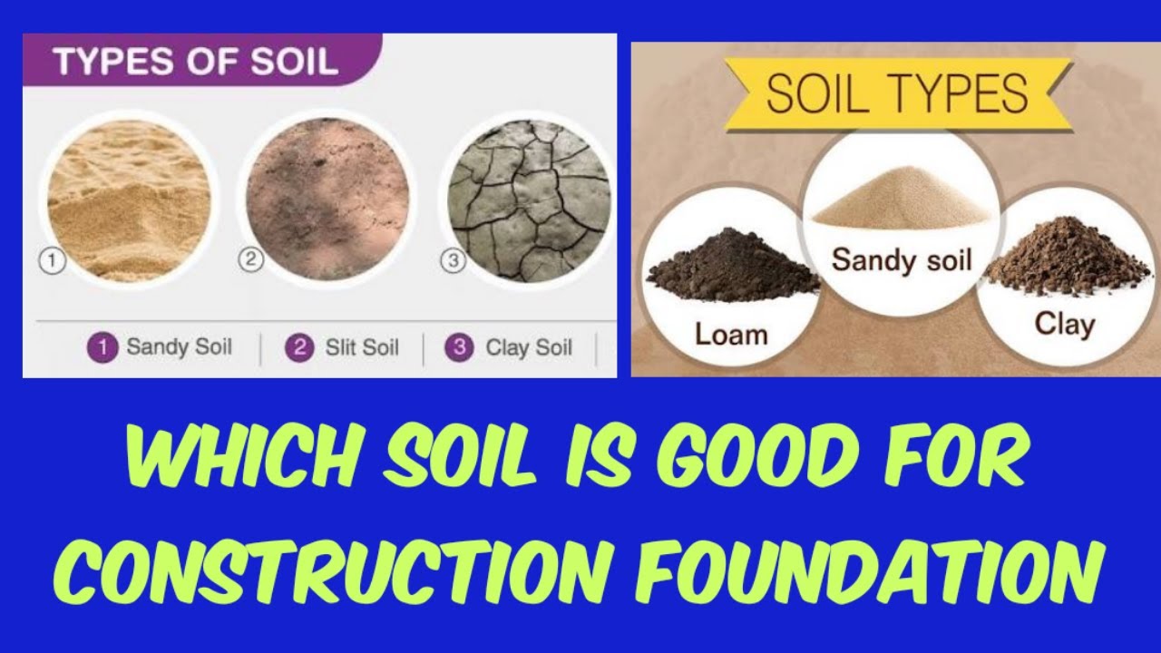 Types Of Soil / Good Soil For Construction Foundation. - YouTube