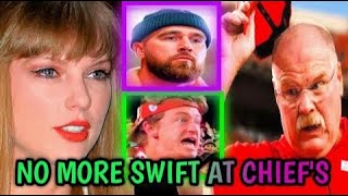 FANS FURIOUS AT CHIEF'S COACH FOR PUBLICLY CHASING TAYLOR SWIFT AWAY AFTER FUED WITH Travis Kelce!.