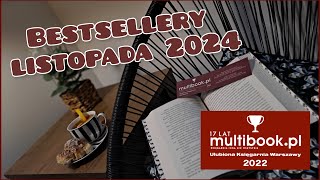 Bestsellery listopada 2024 księgarni Multibook.pl