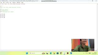 Belajar Python Dasar 2 (String dan Input)