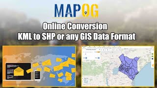 Online Conversion Tutorial - KML to SHP or any GIS Data format | Convert Data in easy steps