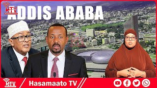 DEGDEG Abiy Ahmed Oo Cirro Ugu Yeedhay Addis Ababa,AUSSOM Oo Ku Faraxday Heshiiska Itoobiya \u0026