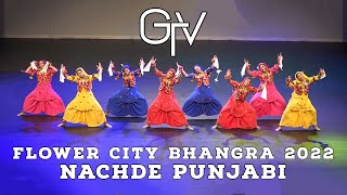 Nachde Punjabi Junior Girls Live Bhangra at Flower City Bhangra 2022