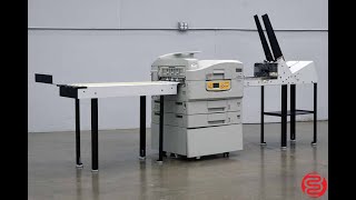 OKI PRO900DP Series Digital Envelope Press w/ Feeder and Delivery Conveyor