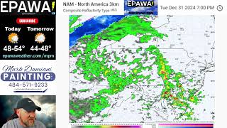 New Year's Eve and Day video forecast (12/31-1/1)