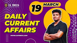 Colorful 😍  Live 🔴 | March - 19 | CURRENT AFFAIRS FOR IBPS,RRB,SSC,UPSC,TNPSC | CA FUNSTA