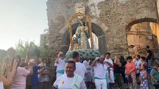 AGROPOLI LUGLIO 2024 LA MADONNA DI COSTANTINOPOLI VARCA IL CENTRO STORICO