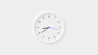 How To Create Neumorphism Analog Clock With HTML CSS And Javascript