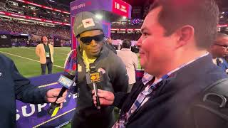 Kadarius Toney laughs at Taylor Swift question; ready to play in Super Bowl vs. 49ers