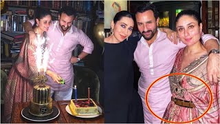 Pregnant Kareena Kapoor Khan CELEBRATES Hubby Saif Ali Khan's Birthday