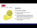 3m e a r classic earplugs benefit from over 40 years of hearing protection development