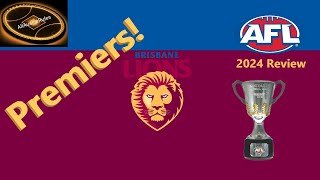 Brisbane Lions 2024 AFL Review - Premiership Breakthrough