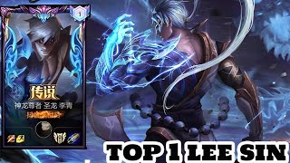 wild Rift lee sin - top 1 lee sin storm dragon Gameplay rank master season 16