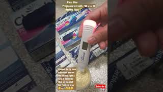 Clear Blue Pregnancy test with flashing light #error x3🤪😔☹ #badreviews #clearblue #pregnancytest #pt