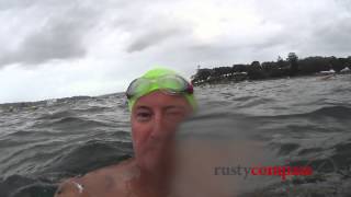 Swimming Sydney Harbour by the Opera House