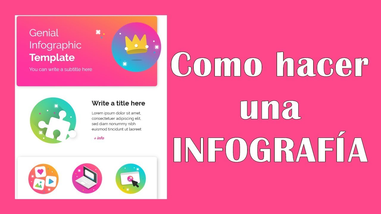 🌈🔴🔴como Hacer Una Infografia En GENIALLY 2020 | SUPER FÁCIL - YouTube