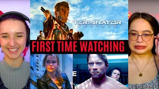 the GIRLS REACT to *Terminator Genisys* PRETTY GOOD??!! (First Time Watching) Sci-fi Movies