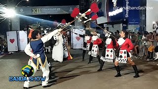 Coreográfico da Banda Marcial FAMMAC no Concurso de Bandas e Fanfarras de Candeias 2024