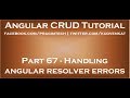 Handling angular resolver errors