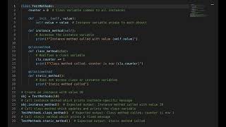 Python Interview Question: Class, Instance and static methods