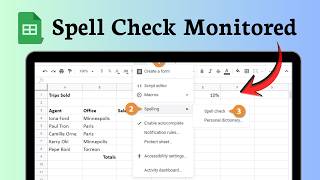 How to use spell check in Google Sheets (Easy Review)