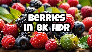 Berries in 8k HDR