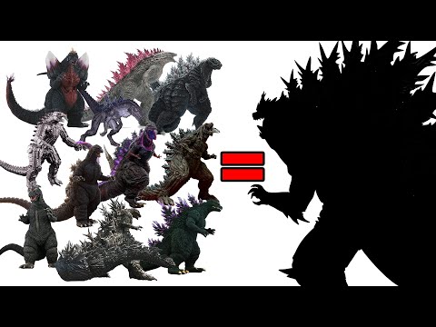 What if EVERY Godzilla Became ONE? Ultimate Fusion 70 Years of Godzilla Evolution Maxxive Jumpo
