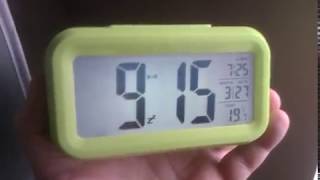 Digital Electronic Temperature Alarm Clock ციფრული საათი, მაღვიძარა