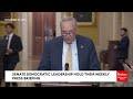 chuck schumer asked point blank about his approach to working with the new senate gop leadership