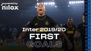 FIRST INTER GOALS 2019/20 | Lukaku, Young, Alexis, Eriksen, Barella and more! ⚽⚫🔵🙌🏻 powered by NILOX