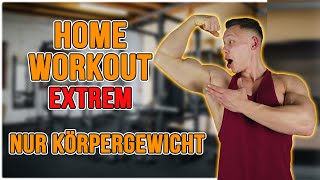 Die effektivsten Oberkörper Übungen / ohne Equipment / Home Workout