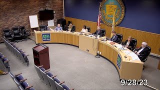 EB Township Council Meeting - September 28, 2023