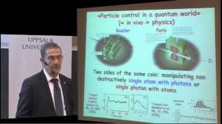 Nobel Laureate in physics Serge Haroche – Nobel Lectures in Uppsala 2012