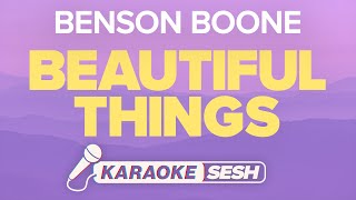 Benson Boone - Beautiful Things (Karaoke)