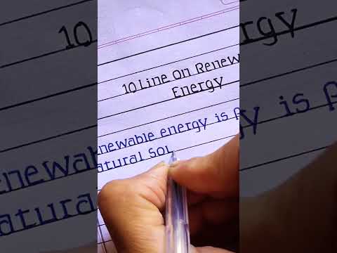 What is renewable energy in simple words?