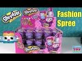 Shopkins Fashion Spree 2 Pack Blind Shopping Basket Opening Toy Review | PSToyReviews