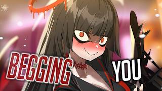 Nightcore -  Begging (But it hits different) (Lyrics)