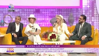 Teo Show - Diana Matei cu Marian Cleante si Mirela cu Elvis Nasturica, iubire pe muzica de petrecere